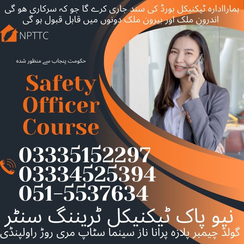 Safety Officer Course In Rawalpindi 16