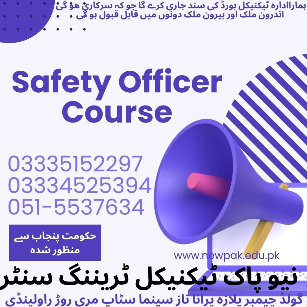 Safety Officer Course In Rawalpindi 18